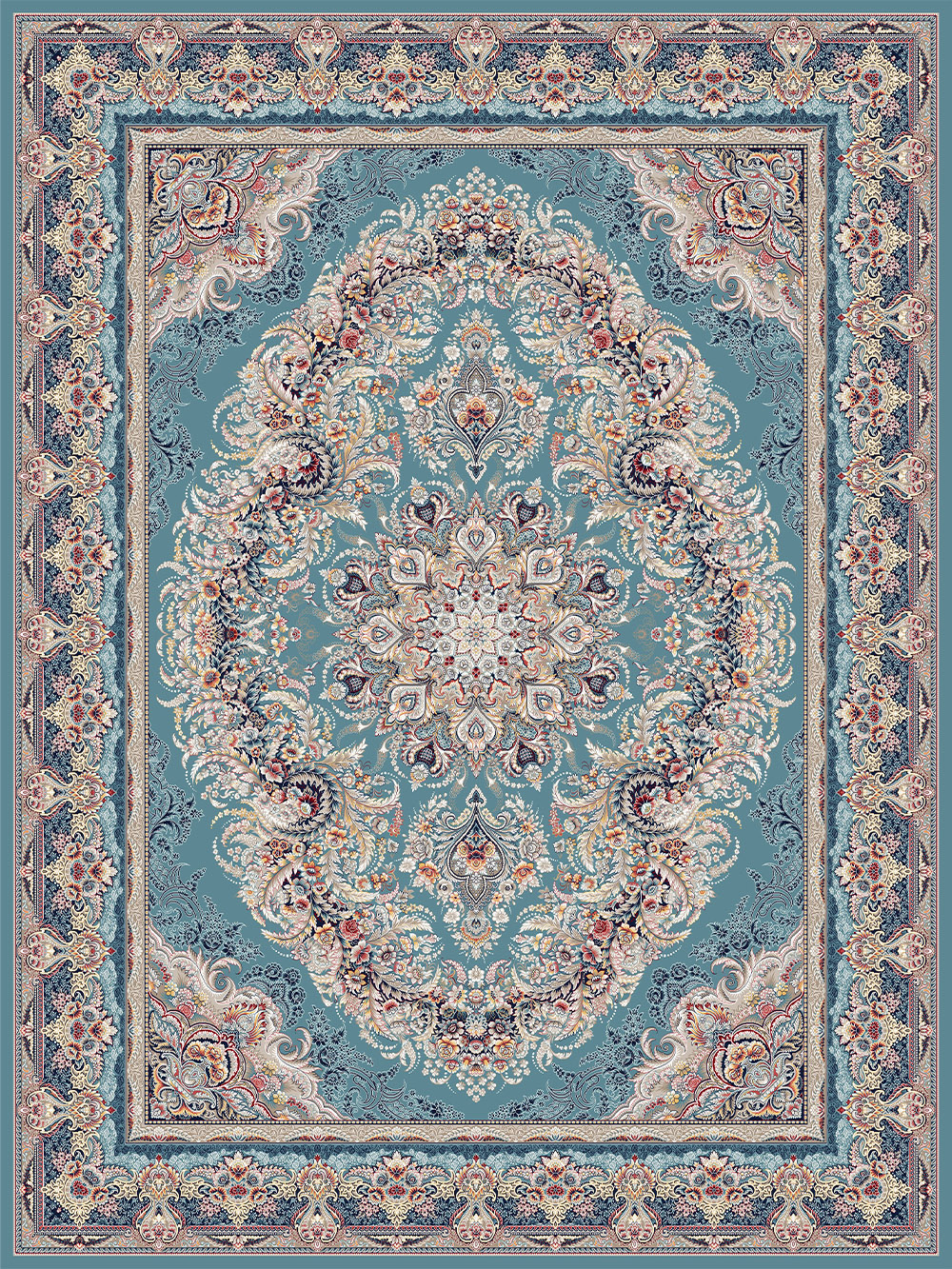 PERA 5508_DARKBLUE CARPET