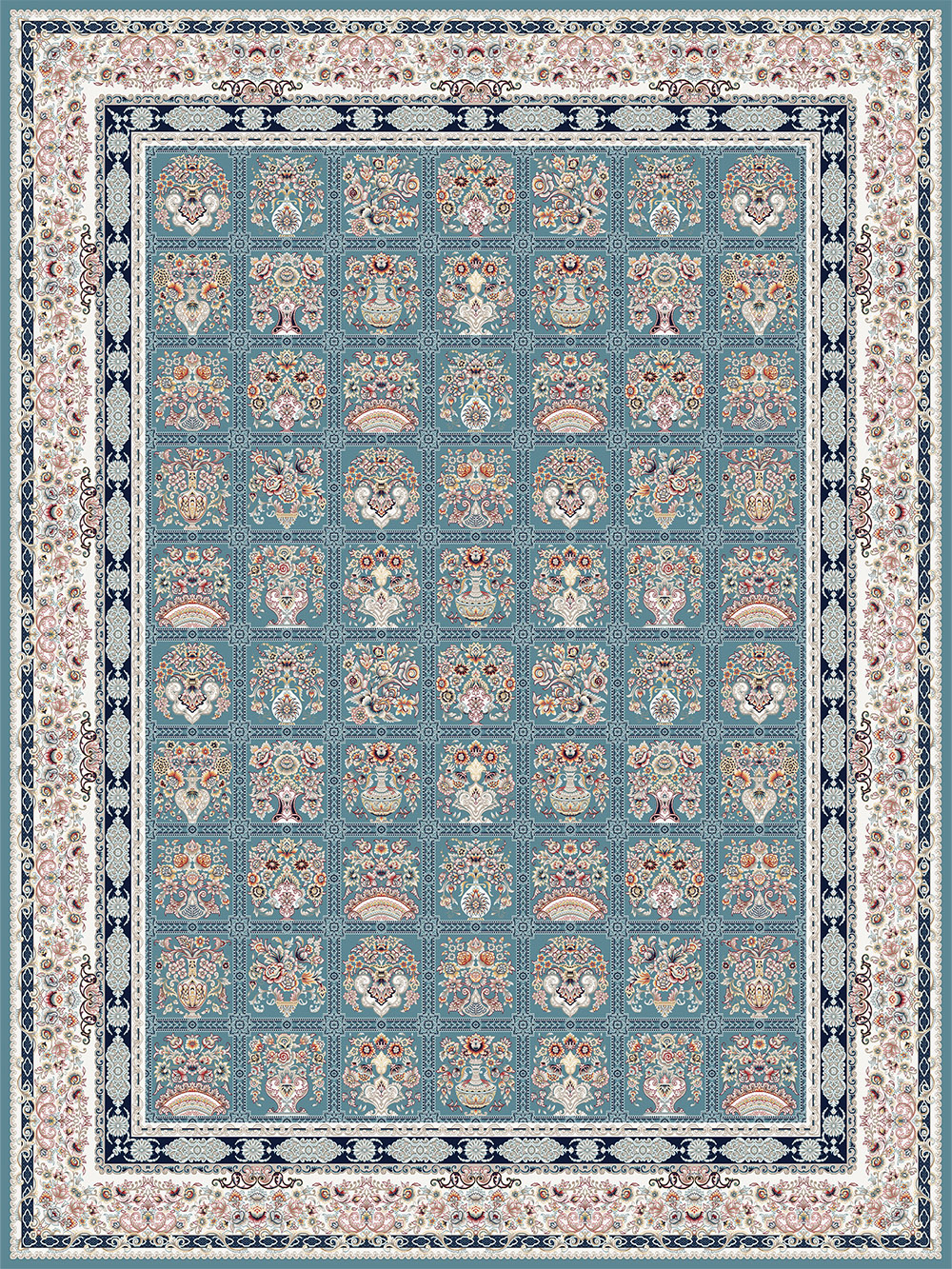 PERA 5541_DARKBLUE CARPET